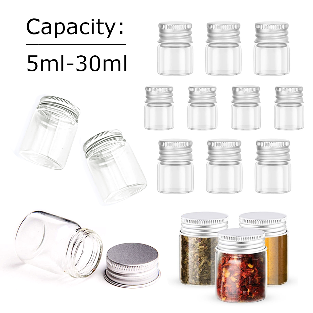 Mason Jar 8Oz - 5/10 Buah Botol Kaca dengan Tutup