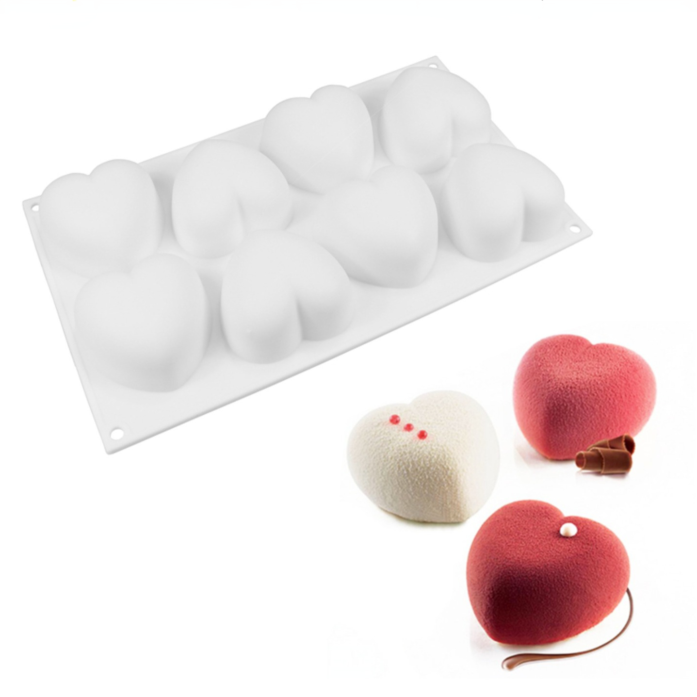 Candle Supplies Wholesale - Love Heart cetakan sabun silikon buatan