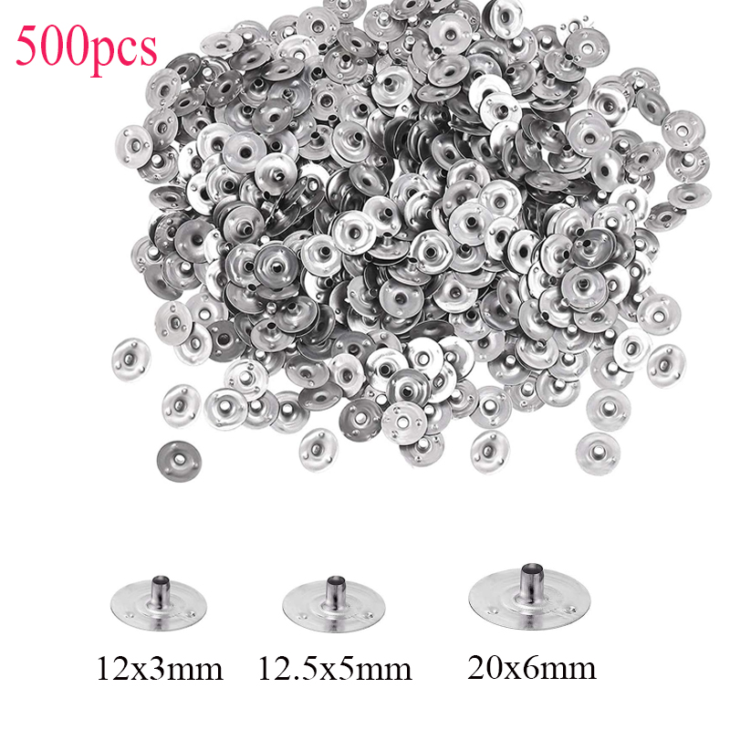 Candle Supplies Wholesale - 100 Buah Lilin Sumbu Logam Penajam