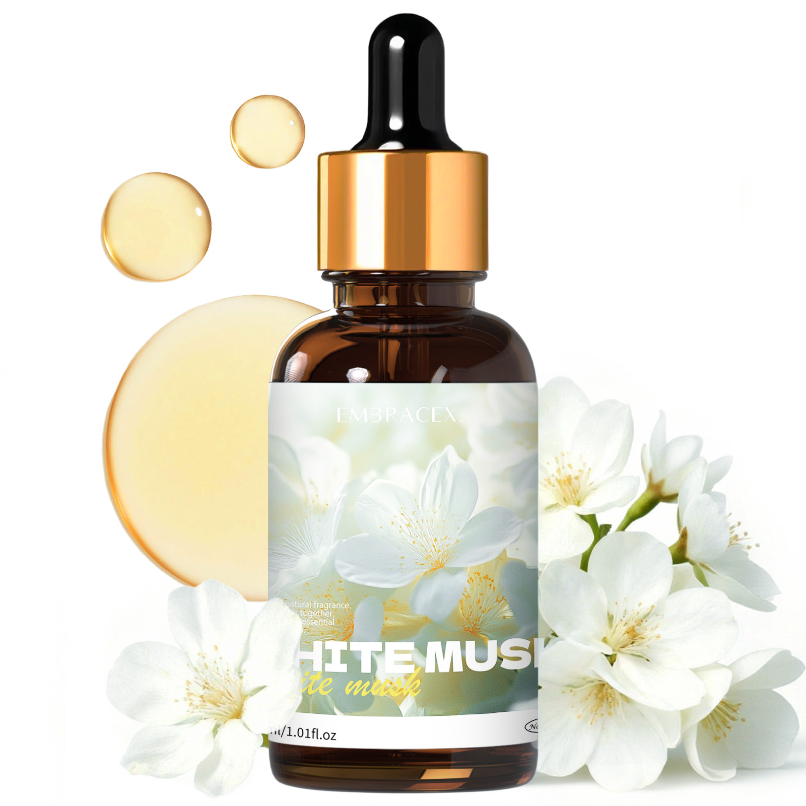 Candle Oil Supplies - 30ml Minyak Wangi Musk Putih untuk