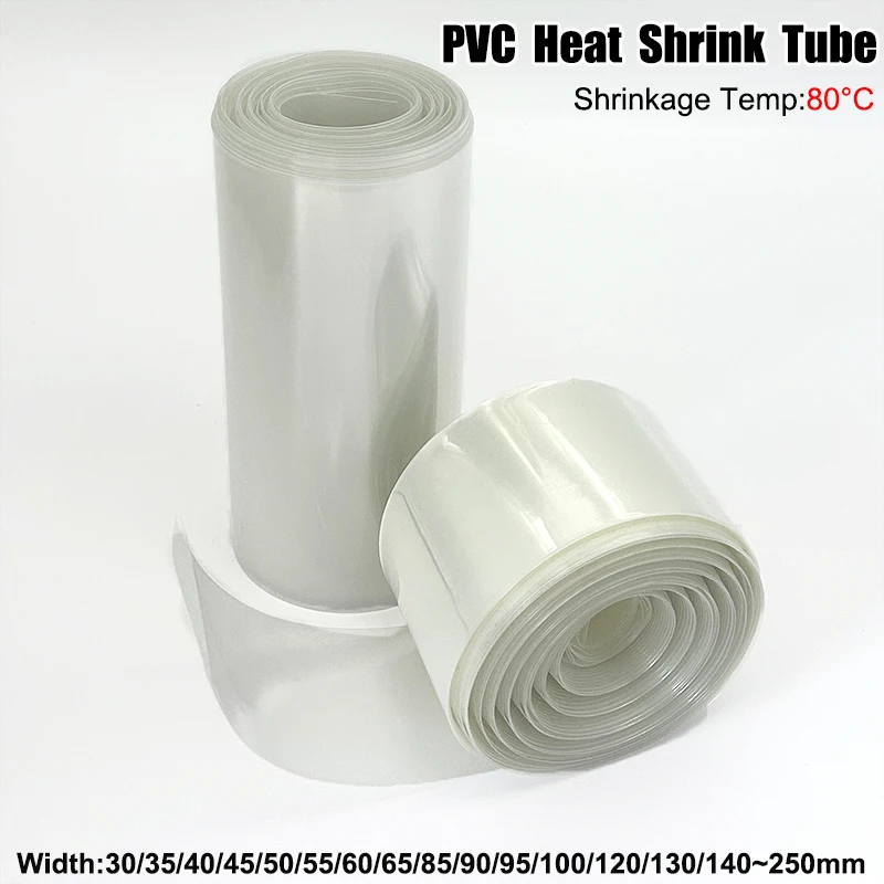 Lebar 30~250mm Transparan 1865 - Shrink Sleeve Pvc ulasan dan harga