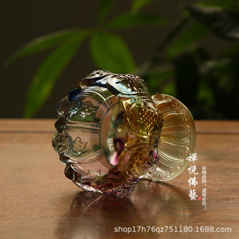 Tempat Lilin Kaca Lotus Kekaya - Candle Oil Supplies ulasan dan harga