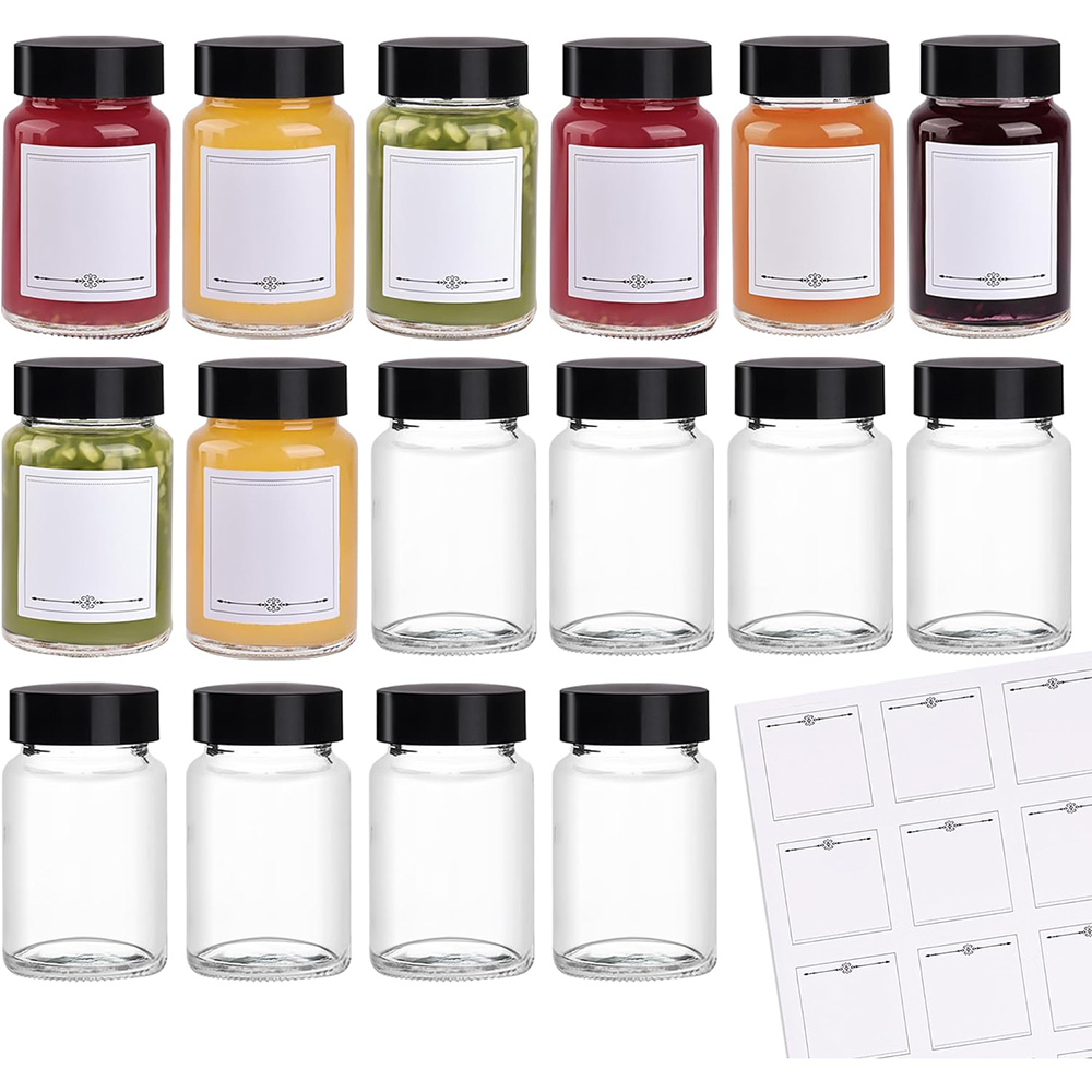 Botol kaca kecil 60 ml mulut l - Mason Jar 8Oz ulasan dan harga