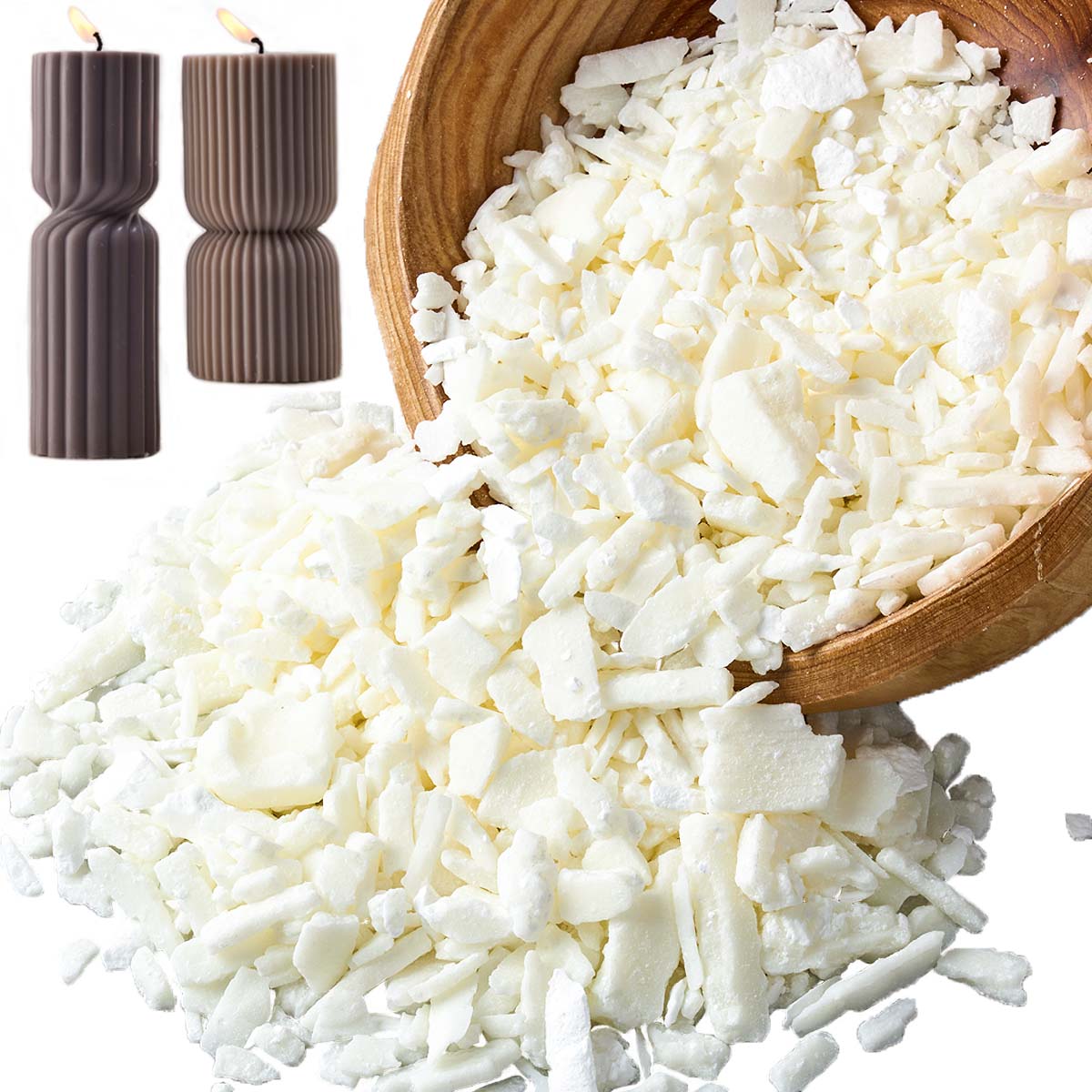 1 Pon Lilin Kedelai Putih Murn - Candle Supplies Wholesale ulasan dan harga