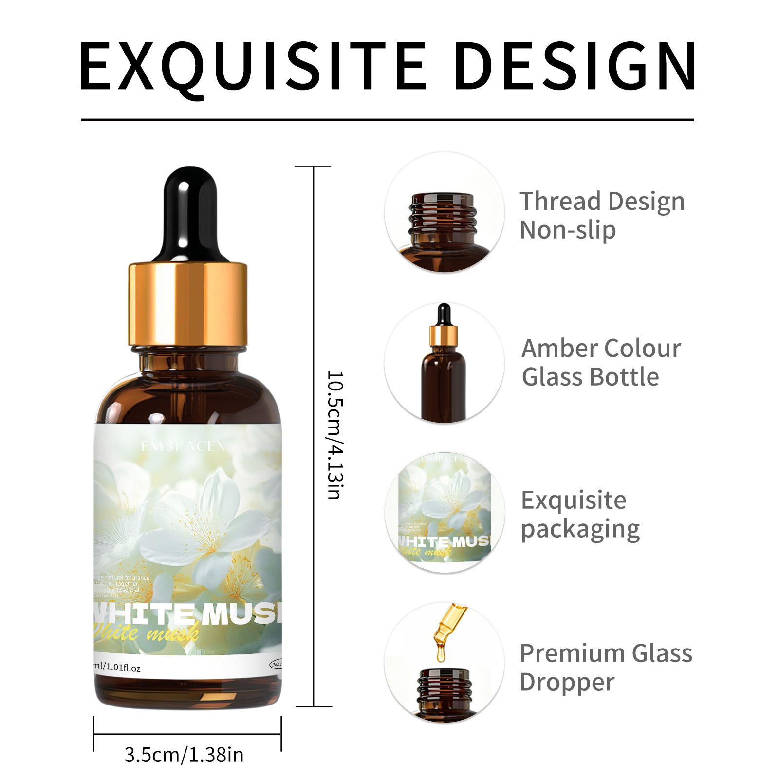 30ml Minyak Wangi Musk Putih u - Candle Oil Supplies ulasan dan harga