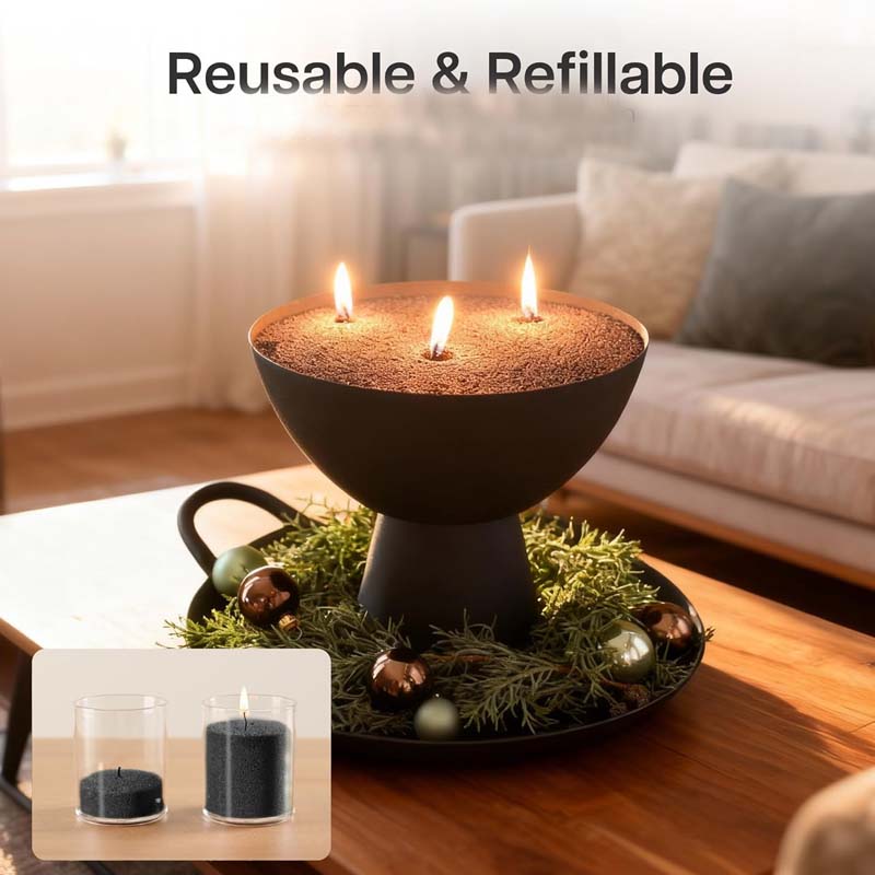 Pasir Lilin Hitam dengan Sumbu - Candle Supplies Wholesale ulasan dan harga
